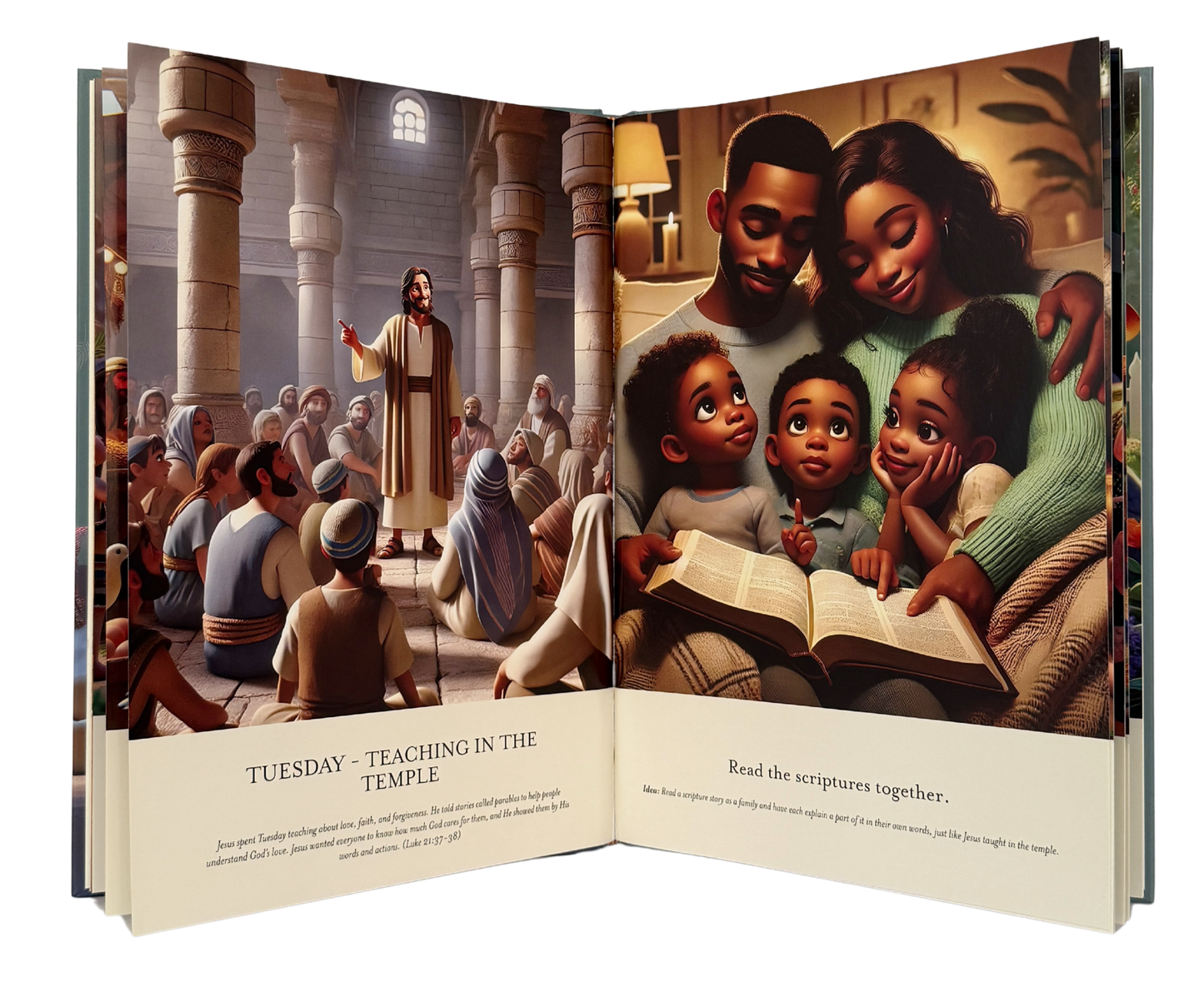 Easter Holy Week Story Book